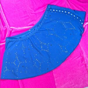Rhinestone Figure Skating/Ice Dance Skirt S/M [VIDEO]
